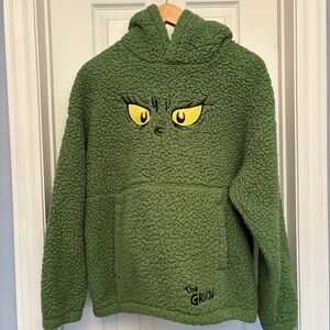H&M Green Fleece Grinch Hoodie size 12/14

Perfect for Christmas